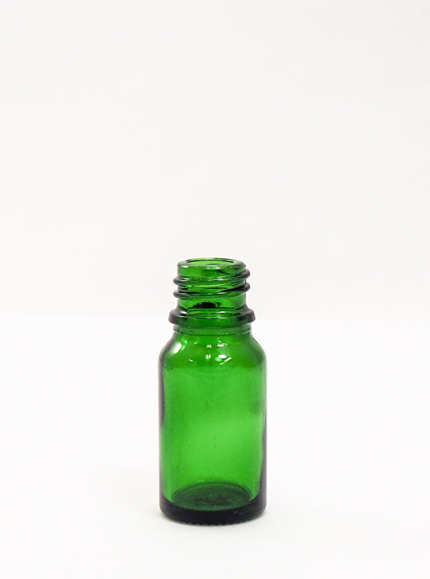 Grünglasflasche klar 10ml DIN 18 - Felslindenhof Naturprodukte