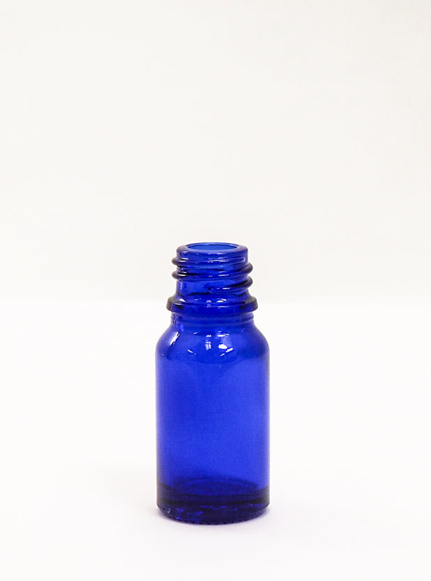 Blauglasflasche klar 10ml DIN 18 - Felslindenhof Naturprodukte